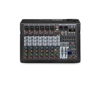 Mixeur 99 DSP Entrée MP3 numérique Alimentation fantôme 48 V Égaliseur 7 niveaux Enregistrement de podcast avec Bluetooth Table d'harmonie de studio(8CHANNEL)