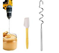 Mixeur à beurre de noix Mélangeur Multifonction Portatif Pour Beurres De | Agitateur De Beurre Noix Style Perceuse Outil De Cuisine Compact Et Gadget Domestique Pour Mélanger Les Sauces, Pâte