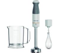 Mixeur À Main,Accessoire Compatible Avec Le Mélangeur Triblade Xl,Facile À Ajuster Rotatif,Lavable Au Lave-Vaisselle,Acier Inoxydable,Hbm40.002Wh,Gris