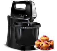 Mixeur à main avec bol rotatif noir MPM MMR-20Z/C 750W