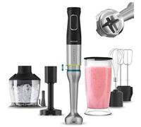 Mixeur à main Cecotec Katana TotalDestroy 1500 W - 21 vitesses et Turbo - 4 lames en titane noir Noir G