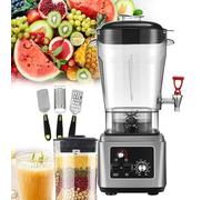 Mixeur à pâte, mixeur à jus professionnel, mixeur à smoothies haute vitesse | Lame en acier de précision à 6 lames pour jus et cuisson | Grande capacité pour la transformation des aliments