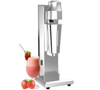 Mixeur à pâte, mixeur de cuisine électrique, machine à milkshakes classique, shaker à lait électrique, interrupteur à bouton 2 vitesses en acier inoxydable, mixeur sur socle pour smoothies e