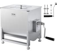 Mixeur à viande manuel VEVOR Machine à viande 40 litres (jusqu'à 36,29 kg de viande), mixeur à viande en acier inoxydable, mixeur manuel pour viande hachée