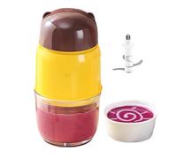 Mixeur alimentaire pour | 20 x 10 x 10 cm | Machine à purée pour bébés, processeur automatique de petits aliments, mélangeur portable pour repas d', utilisation de picni