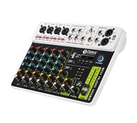 Mixeur audio 8 canaux avec réverbération Bluetooth pour enregistrement live prise US