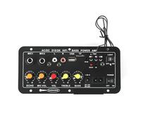 Mixeur audio, Mélangeur Audio, Panneau D'amplificateur Numérique, Caisson De Basses, Double Microphone, Haut-parleur Pour Home Cinéma, Bricolage, Karaoké, Version Rechargeable pour streaming en direct