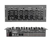 Mixeur audio, Mélangeur Audio Support Stéréo Pour DJ 5 Canaux C3 Dj Console De Mixage Réglage Scène Pour Karaoké pour streaming en direct