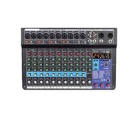 Mixeur audio, Mélangeur De Canaux A12 10 Pièces pour streaming en direct