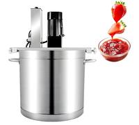 Mixeur automatique professionnel pour aliments, mixeur à confitures automatique, fond composite à trois couches, grattoir à 4 lames, pour soupes, sauces chili, boissons, confitures, porridge 20L