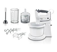 Mixeur main Bosch MFQ37490 ErgoMixx 750 W Blanc, Gris