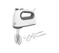 Bomann Batteur à main HM 6054 CB – 5 vitesses, turbo, bouton d'éjection inox – Blanc/gris