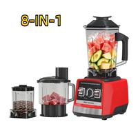 Mixeur blender 8 en 1 Blender haute vitesse professionnel 9500W 3.0L 32000RPM Multifonction pour Extraction jus broyage etc