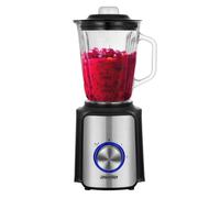 Mixeur Blender - Mesko - MS 4080 - 1200W - 1,5L - Noir/Argent - Fonction Broyeur à Glace