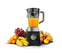 Cecotec Mixeur Power Black Titanium 1300Max B. 1300 W, 2 Vitesses, 4 Lames Black Titanium Coated Blade and 1,5 L Capacity Jug, Pulse Function Shreds and Pulverizes, Ice Pick