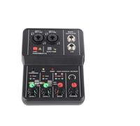 Mixeur de canaux USB 48 V, console de mixage compacte for l'enregistrement musical à domicile