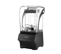 Mixeur De Jus Et Glace Professionnel Robuste Sans BPA 1800 W, Robot Culinaire Haute Puissance, Fruits Smoothies Une Puissance Exceptionnelle Un ContrôLe PréCis(Black)