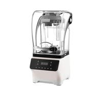 Mixeur De Jus Et Glace Professionnel Robuste Sans BPA 1800 W, Robot Culinaire Haute Puissance, Fruits Smoothies Une Puissance Exceptionnelle Un ContrôLe PréCis(WHITE)