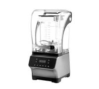 Mixeur De Jus Et Glace Professionnel Robuste Sans BPA 1800 W, Robot Culinaire Haute Puissance, Fruits Smoothies Une Puissance Exceptionnelle Un ContrôLe PréCis(Light Grey)