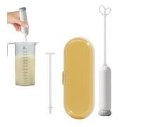 Mixeur de nourriture pour bébé - Appareil portable portable, contrôle de la vitesse réglable, structure facile à nettoyer, couvercle anti-fuite, appareil d'alimentation et accessoires pratiques pour