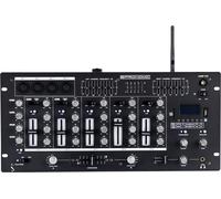 Pronomic Mixeur DJ DX-165REC MKII – 5 canaux USB/SD/Bluetooth, fonction Cue, enregistrement, 4 micros