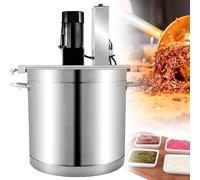 Mixeur électrique automatique, 180 W, en acier inoxydable, avec cuve de 40 L/80 L et vitesses réglables, idéal pour la préparation de confitures, sauces et garnitures.