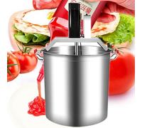 Mixeur électrique automatique pour la préparation de sauces, confitures, garnitures et assaisonnements pour plats mijotés - Équipé d'un racleur à 4 lames