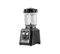 VEVOR Mixeur professionnel de comptoir – Blender électrique bol en verre 2 L 3 fonctions inox noir