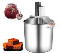 Mixeur électrique, mélangeur électrique pour aliments, mixeur en acier inoxydable pour plats mijotés et sauces, vitesse réglable, capacité de 40 L
