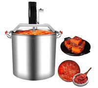 Mixeur électrique professionnel avec cuve de mélange automatique, axe de mélange et racleur stable, commande intelligente et cuve chauffante en acier inoxydable pour sauces chili et boissons