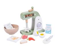 Mixeur en Bois - Dorjee - D3.006 - 14 Pièces - Pour Enfants +3 ans - Fonctionnement Réaliste