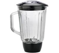 Mixeur en verre - Rosenstein & Söhne - KM-4212/KM-6618 - 1,5 L - Préparation de cocktails - Lames en inox