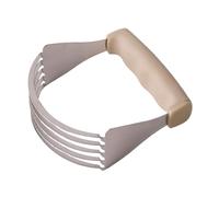 Mixeur et cutter en acier inoxydable - Mélangeur de pâte de cuisson - Mélanges de pâtisseries de cuisine - Outils de cuisson confortables et anti-glissement - Coupe-pâte efficace pour biscuits et