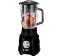 Mixeur [Fonction Pulse] Noir Mat (Bol En Verre 1,5 L,650W,2 Vitesses,Lame En Acier Inoxydable Amovible,Blender Sans Bpa Pour Smoothie Et Coktails,Pieds Anti-Dérapants) 24722-56