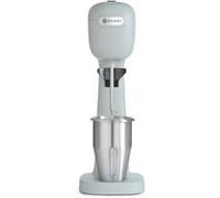 HENDI Mixeur Professionnel de Boissons, sans BPA, Aérateur de Boissons Légères, Frappés, Cappuccinos Glacés, 1 Gobelet et 4 Agitateurs Inclus, 230V/400W, 170x196x(H)490mm, Bleu