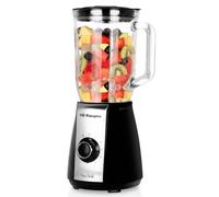 Mixeur Inox Orbegozo BV 6575 - Moteur Puissant 600W - Pichet en Verre 15L - Lames en Titane - 5 Vite