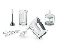 Mixeur main Bosch MFQ37480 ErgoMixx 750 W Blanc, Gris