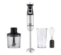 Mixeur Manuel Multifonction Avec Accessoires Edm 07770 Noir Argenté 17 Edm