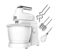 Cecotec Robot Pétrisseur PowerTwist 500 Gyro. Bol Auto-giratoire avec 3.5 L de Capacité, 5 Niveaux de Vitesse, Fonction Turbo et 3 Accessoires, Sans BPA, 500W de Puissance.