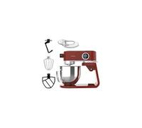 Cecotec Robot pétrisseur Twist&Fusion 4000 Luxury, Rouge. 800 W, corps en aluminium moulé, moteur DC, 8 vitesses, lumière LED, bol en acier inoxydable de 5,2 L