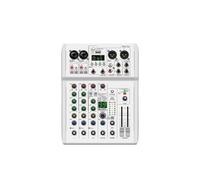 Mixeur, mixeur DJ avec Bluetooth 5.0, réverbération numérique 99 DSP, enregistrement USB, qualité studio 24 bits/192 kHz for studio et live Table d'harmonie de studio