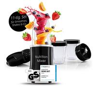 Mixeur Nutrition Smoothie Mixeur Blender Shaker En Acier Inoxydable Ensemble
