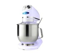 Mixeur Planétaire 7 L à 2 Kg Pâte Lilas - Bol Mixeur Inox - 11 Vitesses - Robot Culinaire - Batteur sur Socle - Robot Alimentaire - 7 litres - Violet