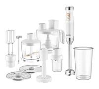 Sencor Mixeur plongeant SHB 6551WH 10 en 1 1500 W Technologie TITANIUM QuadBlade Blanc
