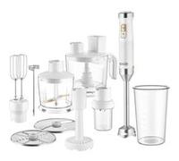 Mixeur Plongeant 10 En 1 - Sencor - Shb 6551Wh - 1500 W - Technologie Titanium Quadblade - Blanc Blanc