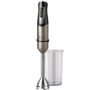BLACK & DECKER - Mixeur plongeant pied inox 1200W - gris