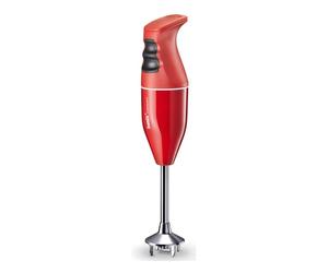 mixeur plongeant 120w rouge - mx125130
