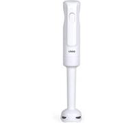 Mixeur plongeant - 300 W - 2 lames en acier inoxydable - 1 vitesse - 19 000 tours / min - Blanc Blanc G