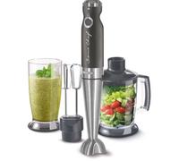 Mixeur plongeant 4 en 1 - SENCOR - SHB 5608BK-EUE3 - 1200 W - Technologie TITANIUM QuadBlade - Noir
