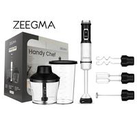 ZEEGMA Mixeur plongeant Handy Chef 5-en-1 multifonctionnel 1500 W